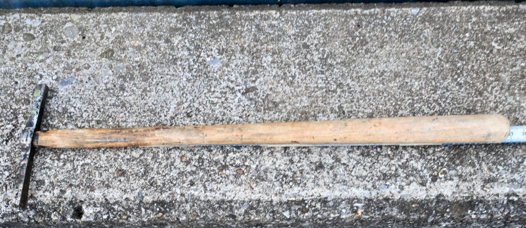 Tutti gli attrezzi: alter Kesselsteinhammer ? schmaler kopf – Usato da Pfaffhausen venduto da mono_rec 9