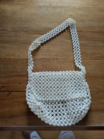 Tasche aus Perlen
