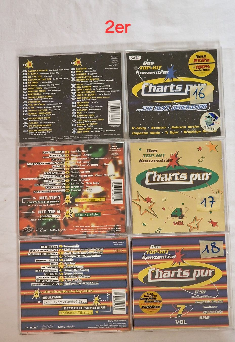 CD: Rock und Sampler 18 CDs, auch einzeln möglich – Usato da Uitikon Waldegg venduto da Smeragol 6