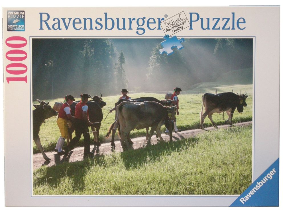 Ravensburger Puzzle 1000 Teile (Gebraucht) in Isenthal für CHF 5 – mit ...