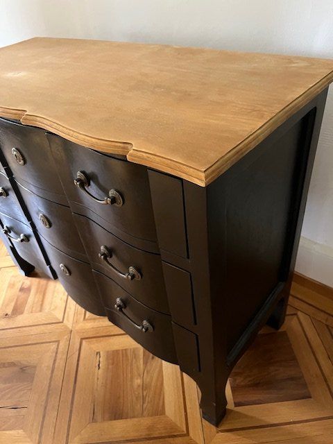 Maisons du monde Kommoden: Kommode schwarz - Versailles vintage – Gebraucht aus Zürich von Gottseidank 1