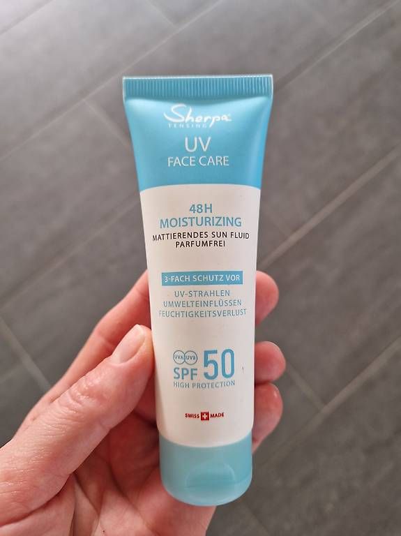 Cura del viso: Sherpa Tensing Sun Fluid SPF 50, 50 ml – Usato da Dübendorf venduto da Olenaaa