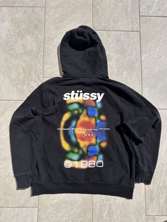 Stüssy Hoodie Black 1980