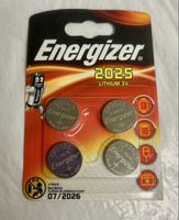 [NEU]: Energizer CR2025 Lithium-Knopfzellen Batterien - 3V