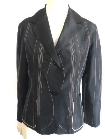 ULI SCHNEIDER Seiden Jacke Blazer wie neu, Gr. 36