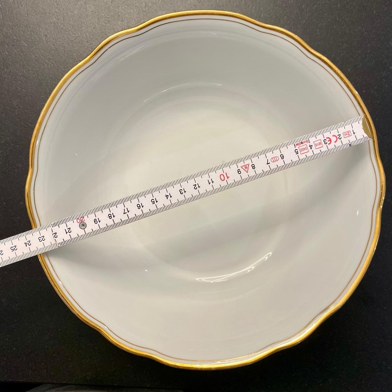 Ciotole: Schöne Schale mit Goldrand, ca. 10cm hoch – Usato da Krauchthal venduto da SamsPuce 3