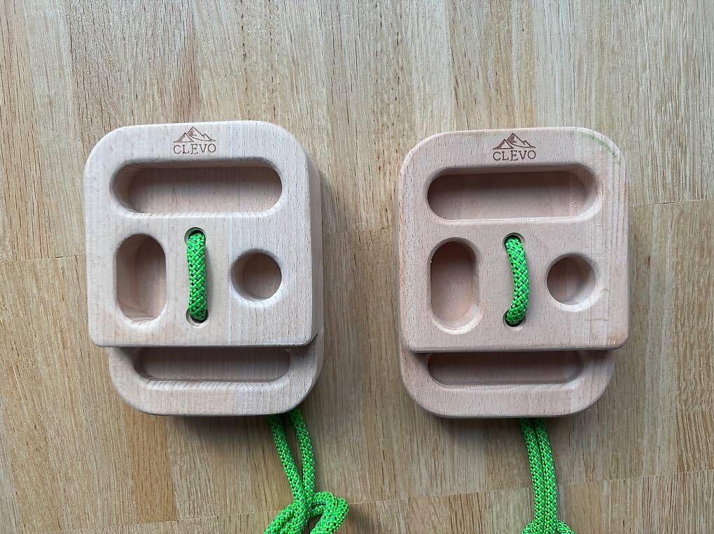 Kletterwände & Klettergriffe: Clevo Fingerbloc Mini portables Hangboard – Gebraucht aus Luzern von Aurelius7 1