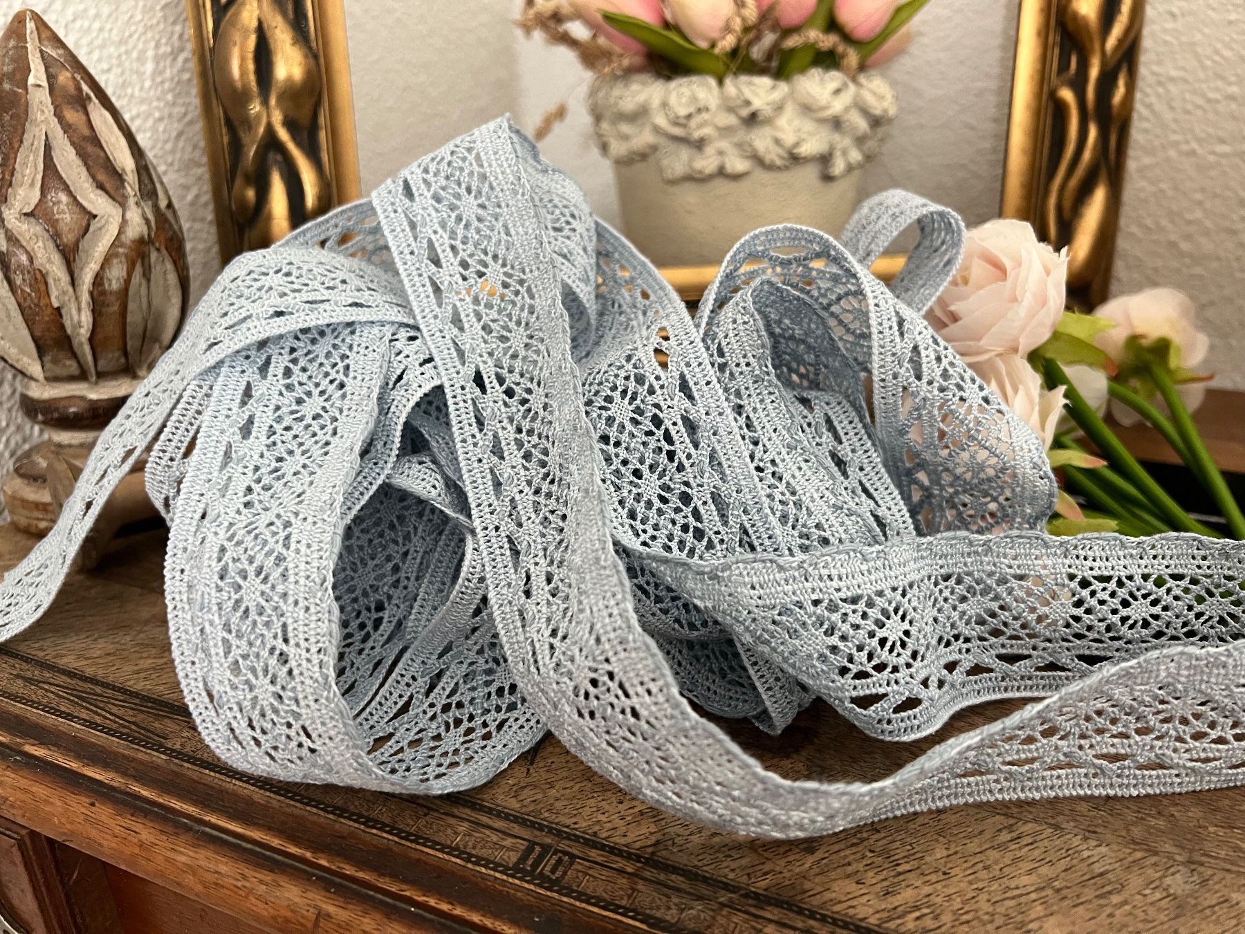 Tessuti: Alte St. Galler Spitzen - Shabby - 20m – Nuovo (secondo la descrizione) da Walzenhausen venduto da Cerna007 8