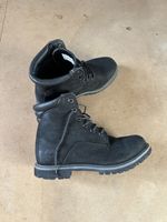 Schwarze Timberland Stiefel
