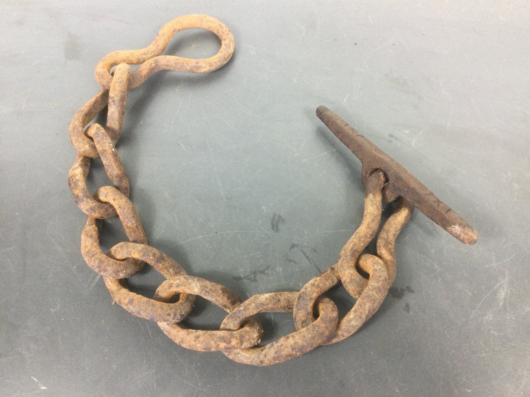 Attrezzi da lavoro: Antike rostige massive Eisen Kette – Usato da Wangen SZ venduto da kuriosum12 6