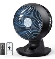 DREO 3D 22 dB Tischventilator, sehr leistungsstark und leise