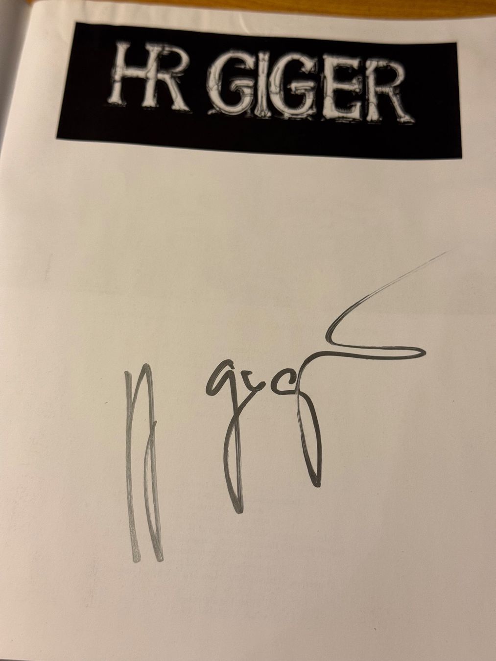 HR Giger ARh+ Taschen Buch Heft mit original Unterschrift (Gebraucht ...