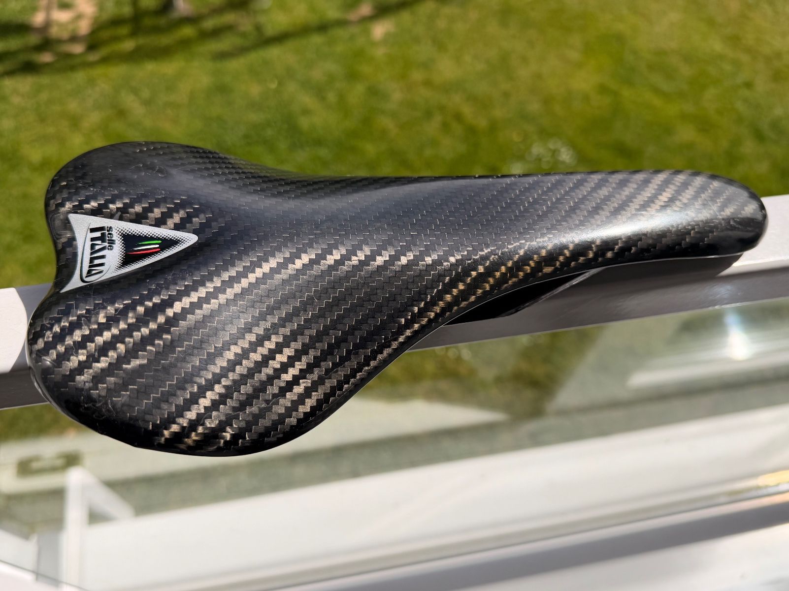 Selle Italia Ersatzteile: Selle Italia C64 Sattel – Ultraleicht 89g – Vollcarbon – Gebraucht aus Wabern von mrdel