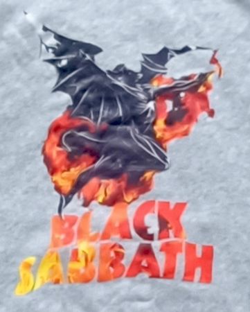 BLACK SABBATH Hoodie XL grey