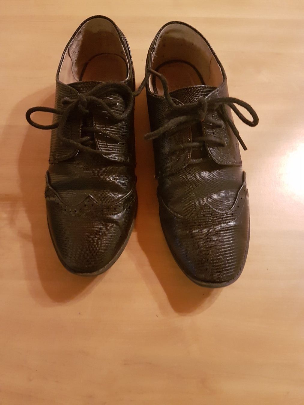 Damenschuhe: Chaussures plates grandeur 36 cuir – Gebraucht aus Villiers von san_jn5w 2
