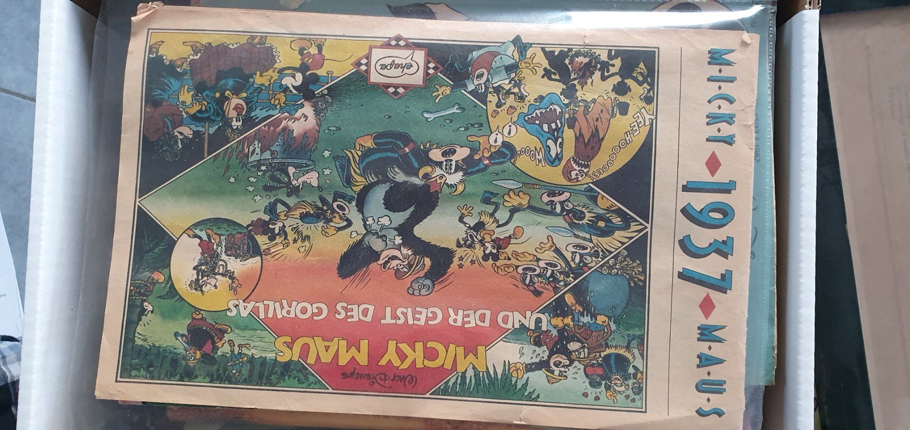 Comics: Micky maus sammlung 2kisten um 1980 – Gebraucht aus Mammern von Iten-chris