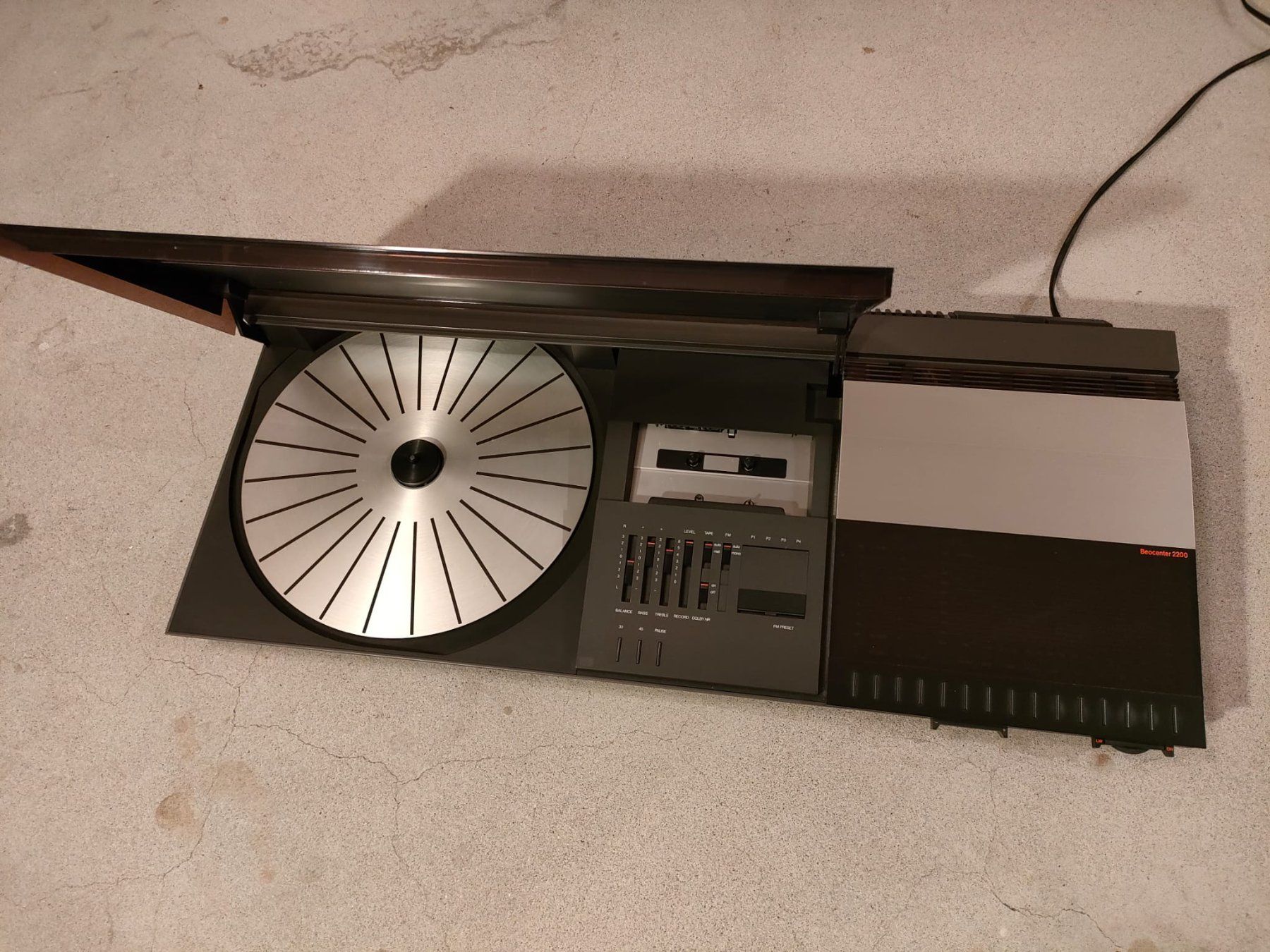 Bang & Olufsen Giradischi: Beocenter 2200 - Original Bang & Olufsen – Difettoso da Nussbaumen AG venduto da Ehrending