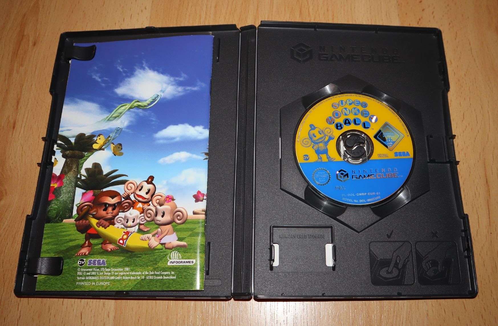 Nintendo Spiele: SUPER MONKEY BALL -- Nintendo GAMECUBE - Top Zustand! – Gebraucht aus Ochlenberg von on3x 3