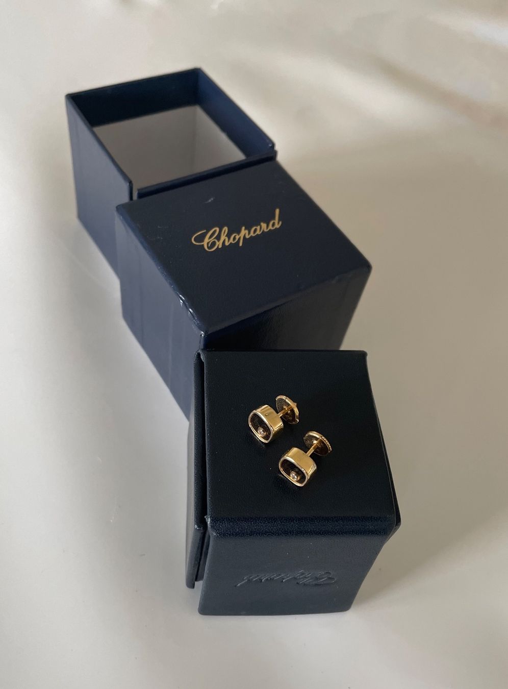Chopard Boucles d'oreille: Chopard Ohrringe Happy Diamond – D'occasion à Etoy par Airesun 2