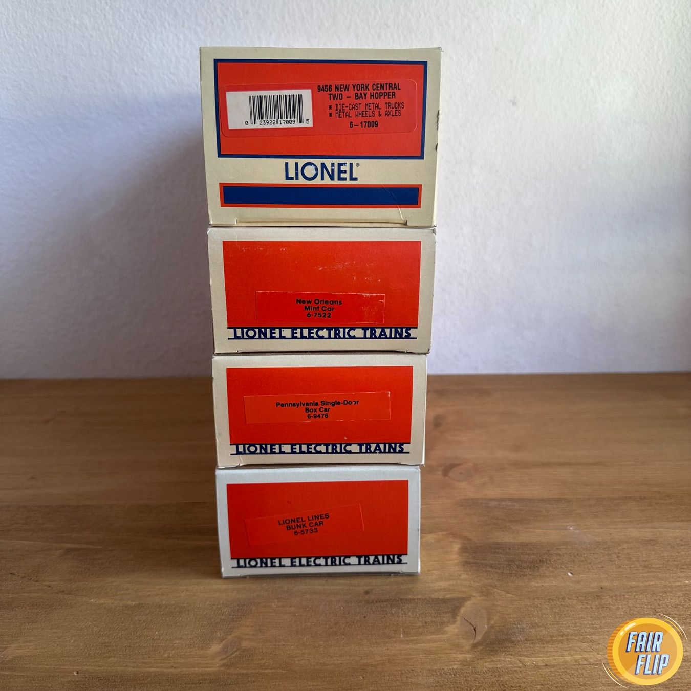 Lionel Modelleisenbahnen: Lionel 4er Set – Neu und originalverpackt aus Luzern von fairflip 1