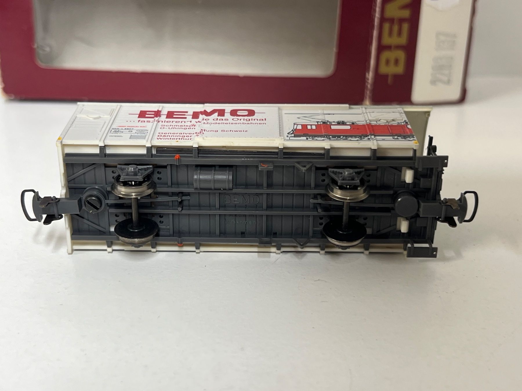 Bemo Modellini di ferrovie: Bemo  Gbk-v 5607   RhB H0m – Usato da Neuenhof venduto da ludovicco 6