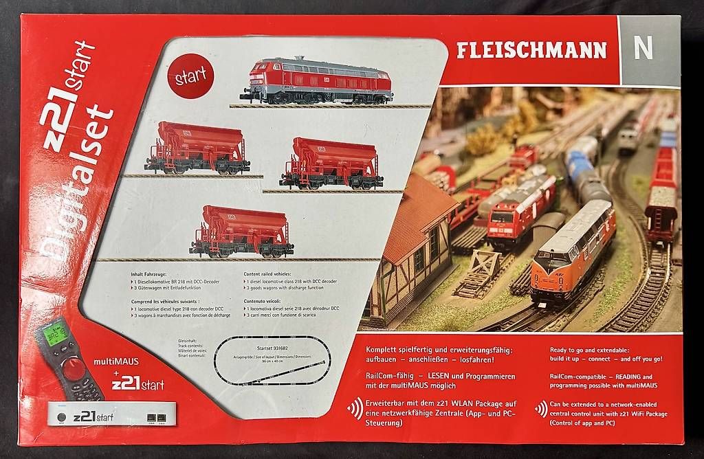 Modellini di ferrovie: Fleischmann N 931682 Z21 Start Digital Starter Set  Neuf – Usato da Romont FR venduto da rootsman27
