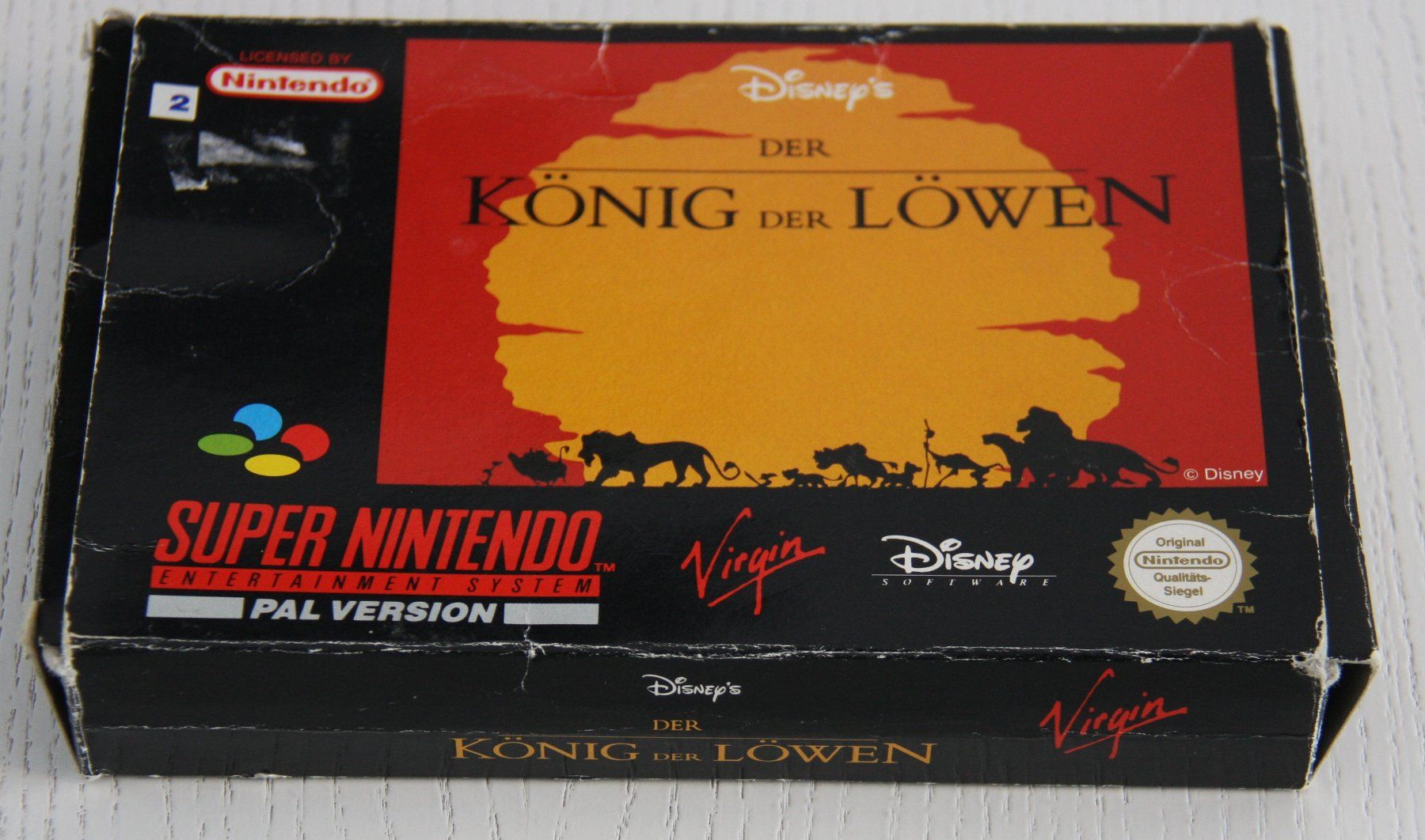 Giochi: SNES Der König der Löwen – Usato da Fisibach venduto da Retrogames24 4