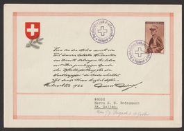 Kommandostäbe Nr. 8/1 Dankeskarte