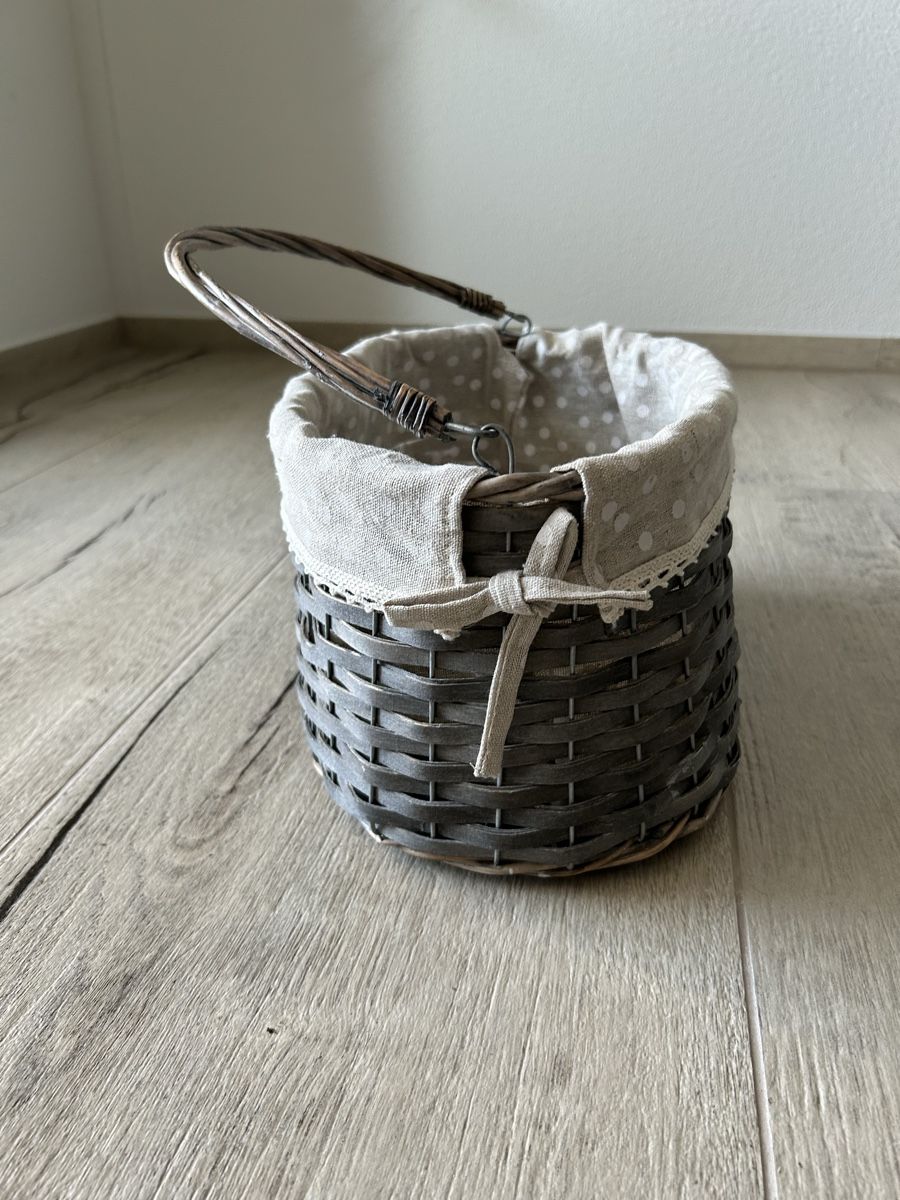 Altro per la casa: Vintage Korb mit Stoffeinsatz – Usato da Bachenbülach venduto da danielaa0102 2