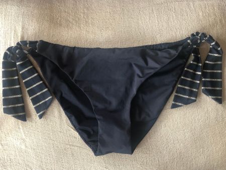 Biondi London Bikinihose Bikini schwarz gold s xs NP 70.--