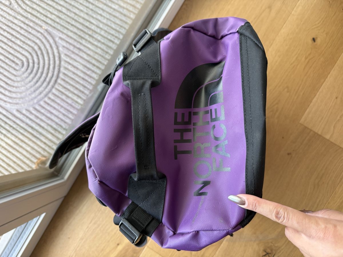 Zaini: The North Face Base Camp lila duffle – Usato da Bichelsee venduto da darthvada 2