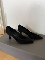 Pumps ALBERTO ZAGO schwarz Grösse 39 Leder Wildleder guter Z