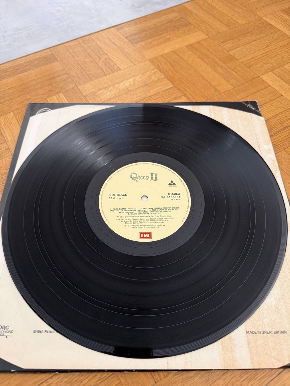 Vinyles: Queen 1974 II (LP) – D'occasion à Territet par Yvanz 2