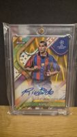 Topps Finest Rivaldo FC Barcelona Autograph 29/50