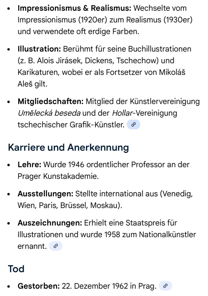 Dipinti: RADA Vlastimir (1895-1962) – Usato da Grosshöchstetten venduto da Perle1951 6