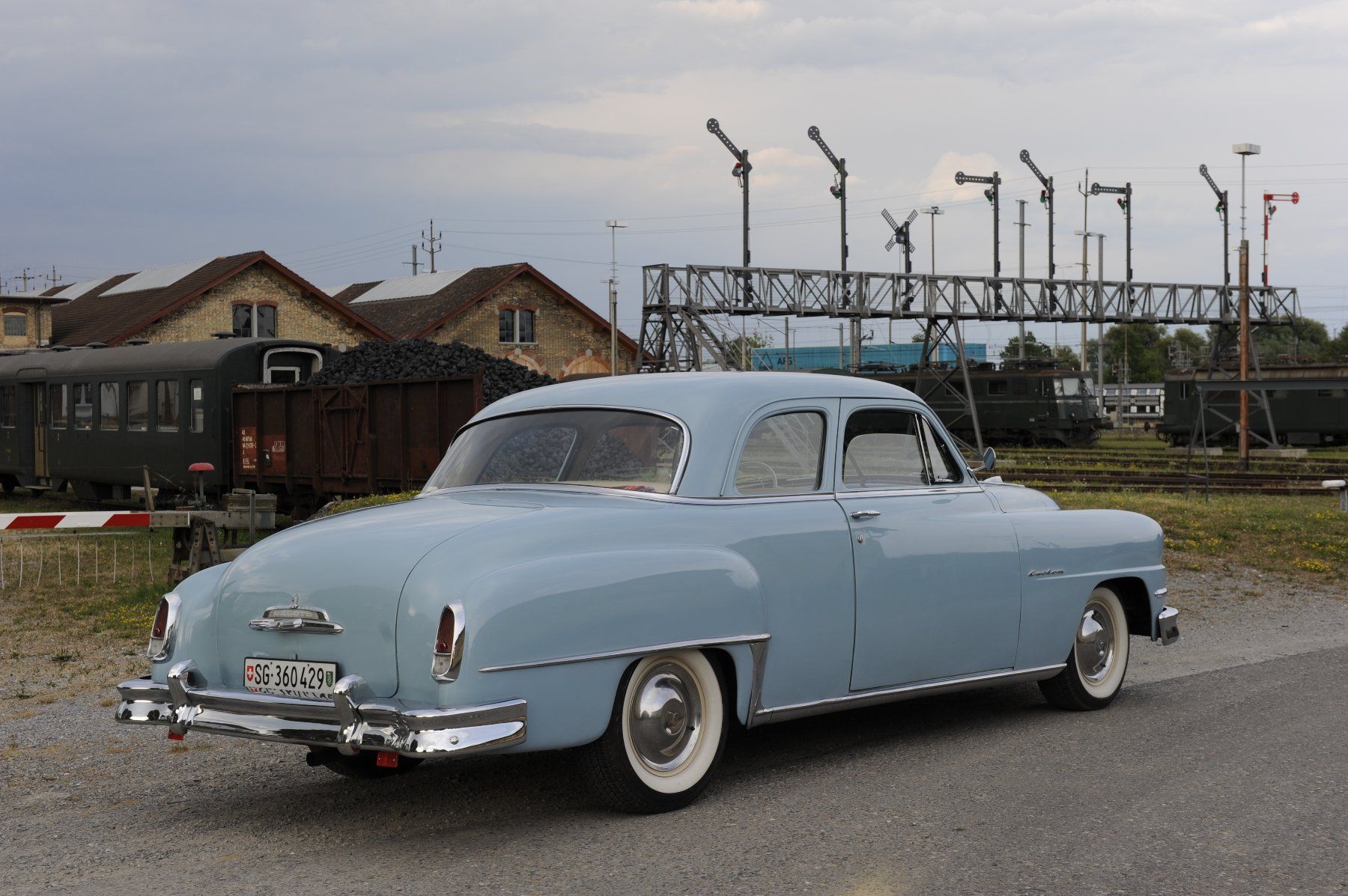 Desoto Automobili: De Soto custom 1952 – Usato da St.Gallen venduto da 123kanu 1
