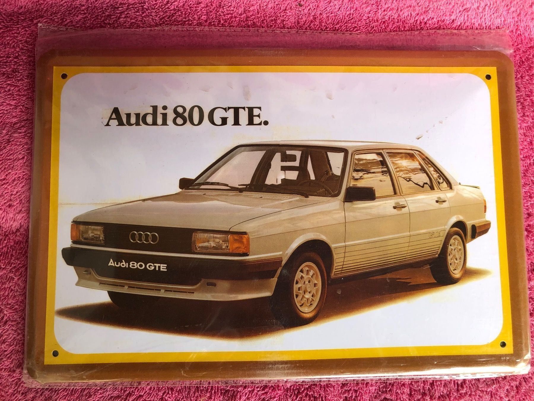 Ecriteaux: Audi 80 gte Oldtimer – Neuf (Voir description) à Reinach AG par rares75