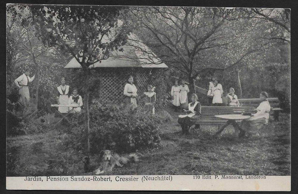 Carte Cressier (Neuchâtel) Jardin Pension SandozRobert Kaufen auf