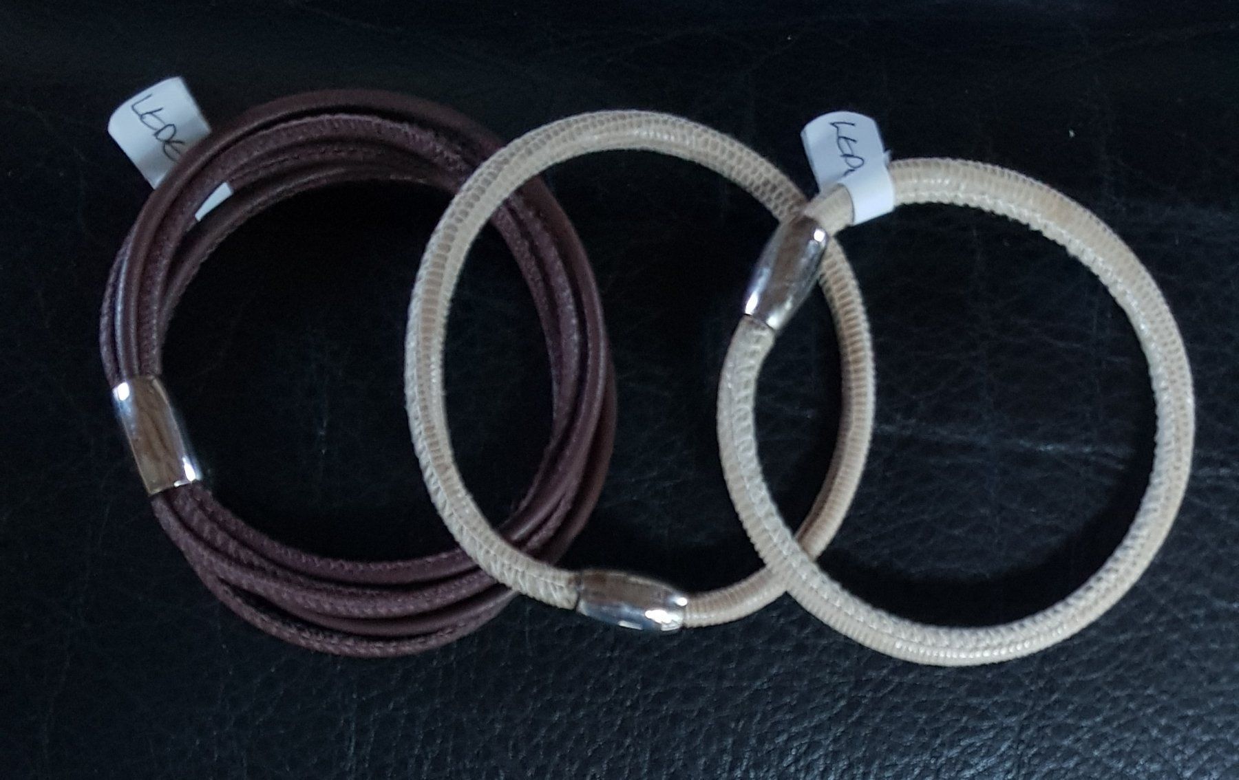 Armbänder & -reifen: Rohm Leder Armbänder – Neu (gemäss Beschreibung) aus Reutigen von IrisFashion 1