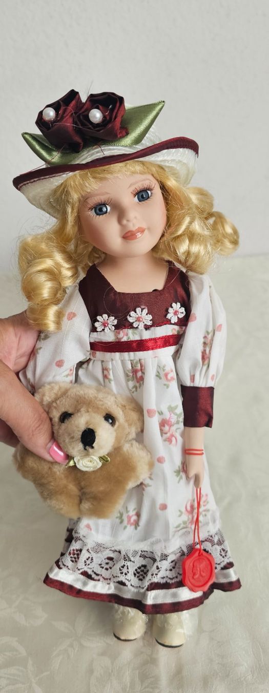 Bambole: Künstlerpuppe "Caren" von Janus – Nuovo (secondo la descrizione) da Bronschhofen venduto da Xena37
