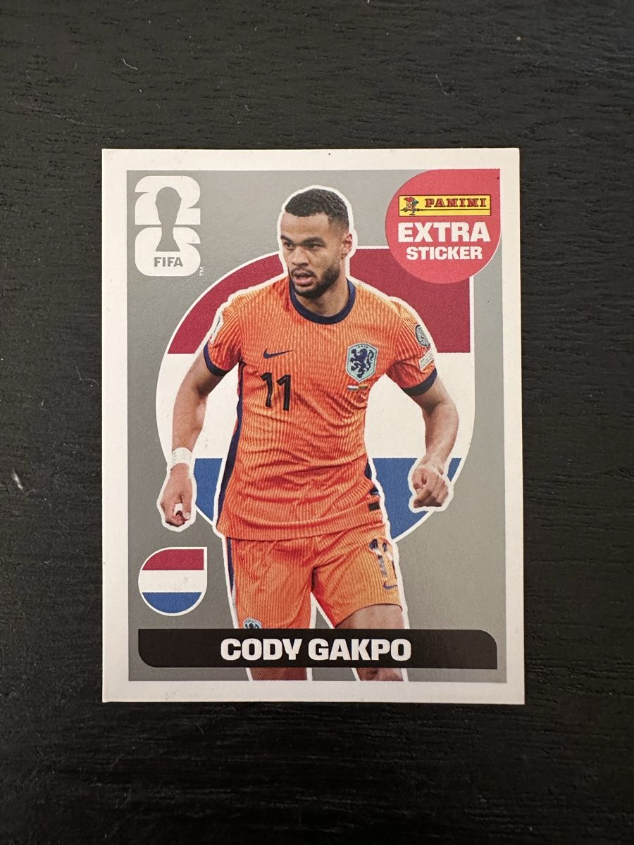 Panini Carte collezionabili: Panini Extra Sticker Cody Gakpo silber – Nuovo (secondo la descrizione) da Uetikon am See venduto da manoka1