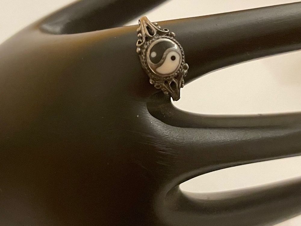 Bague Ancienne En Argent Massif 925 - Occasion, Style Vintage