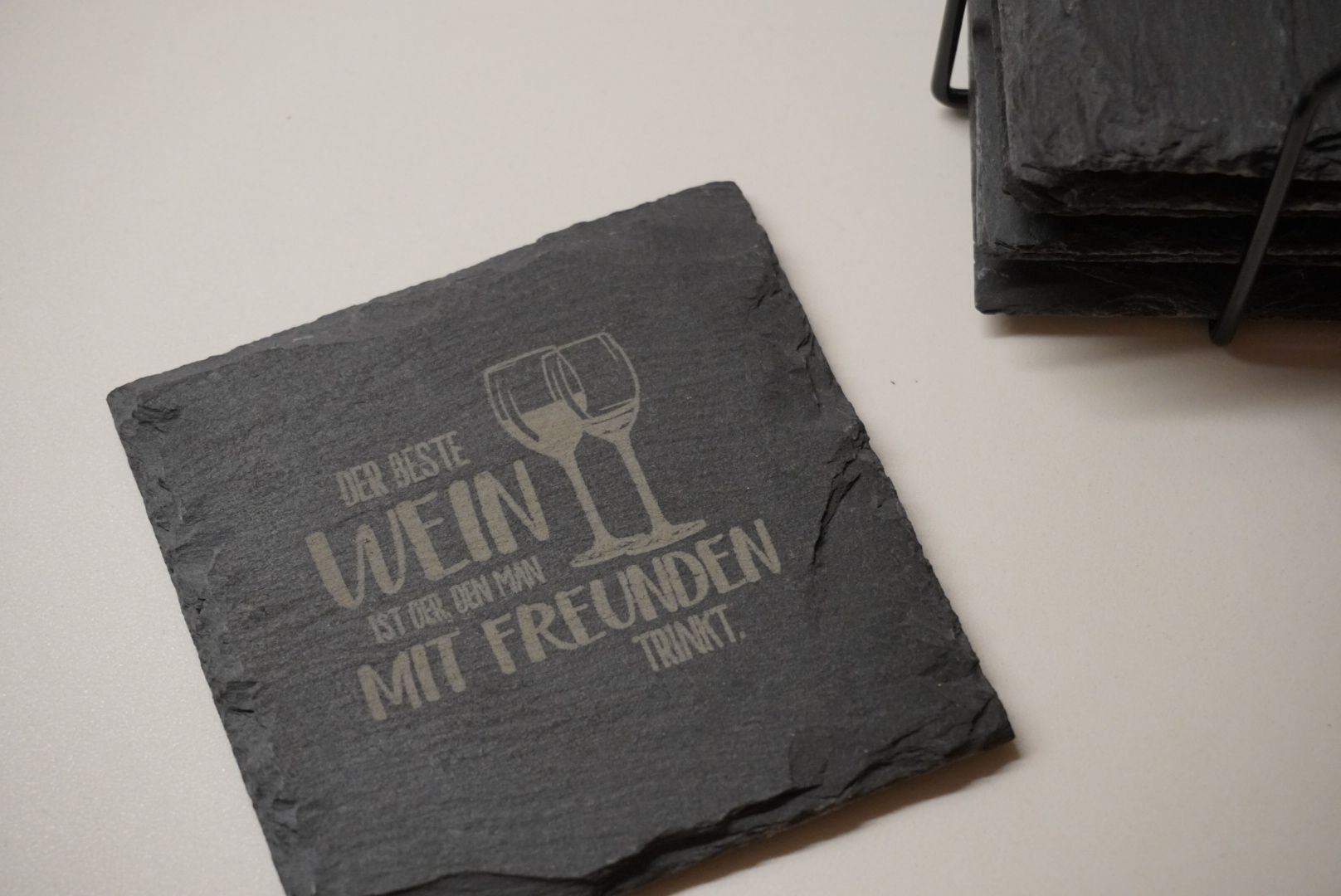 Untersetzer: Schieferuntersetzer – Neu und originalverpackt aus Ruswil von Mwangeler 1