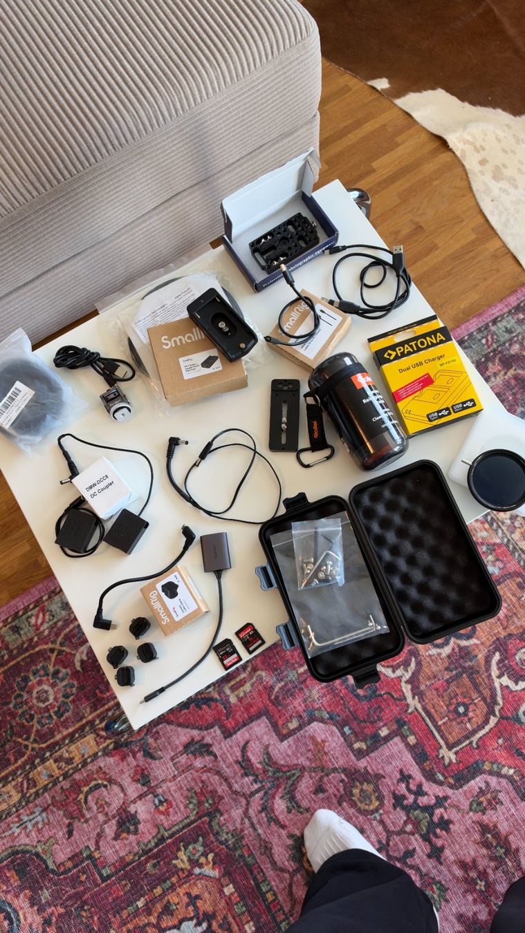 Videocamere: Kamera Rig Set, ND Filter, SmallRig, Koffer, Ladegerät – Usato da Bern venduto da 1unzefeinsilber