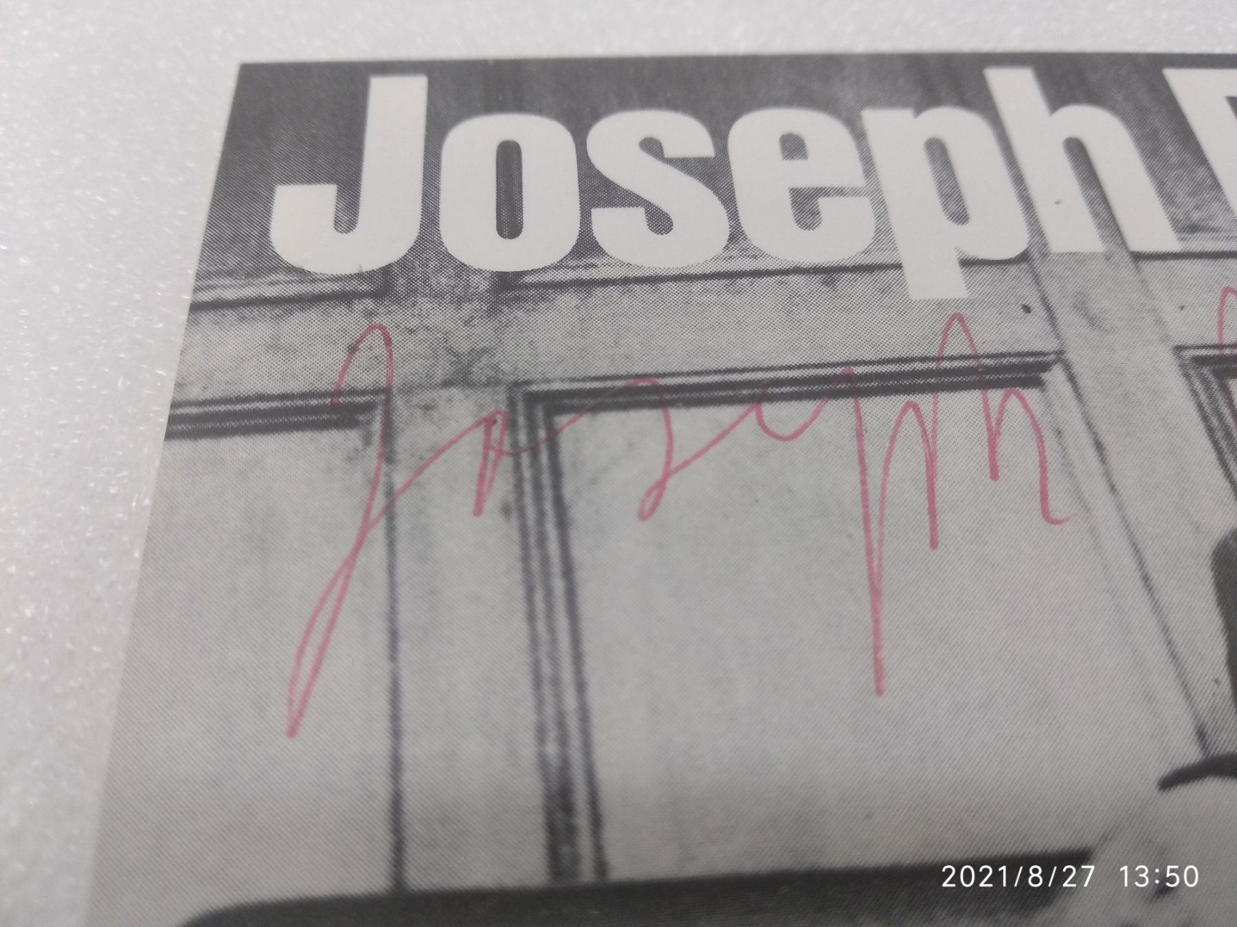 Autografi: JOSEPH BEUYS - MANTEL& HUT – Usato da Goldach venduto da Gaip 1