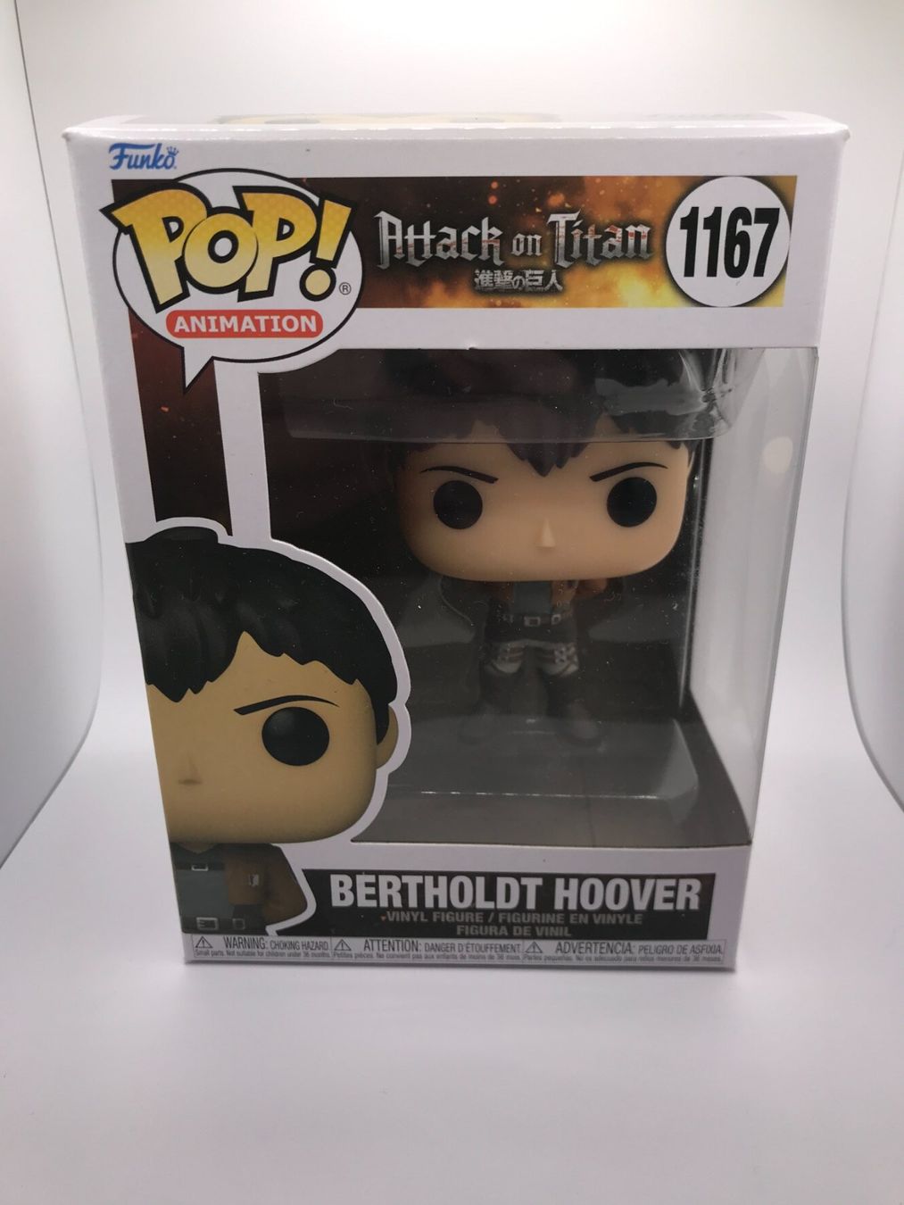 Funko Statuette: Funko POP - 1167 - Bertholdt Hoover - Attack on Titan – Nuovo e nell'imballaggio originale da Allschwil venduto da Bullach