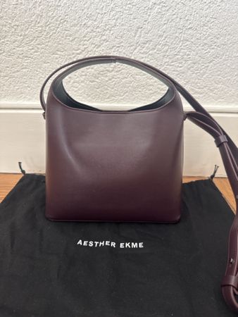 AESTHER EKME Sac à main "Mini sac" bordeaux