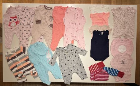 Baby Girl Bundle Size 62/68 3-6 months 16 items