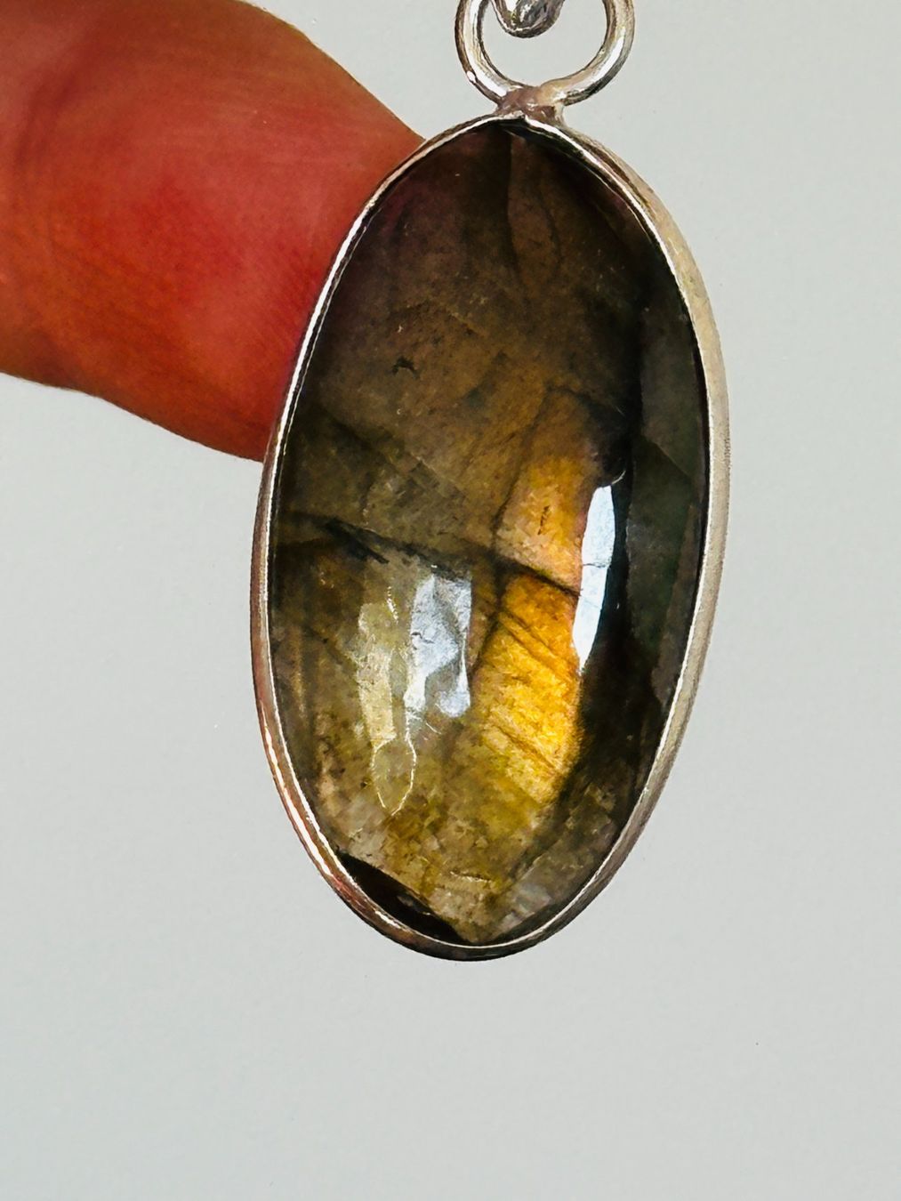 Catenine: Labradorite Gemstone Handmade Jewelry necklace – Nuovo e nell'imballaggio originale da Genève venduto da AGBERG