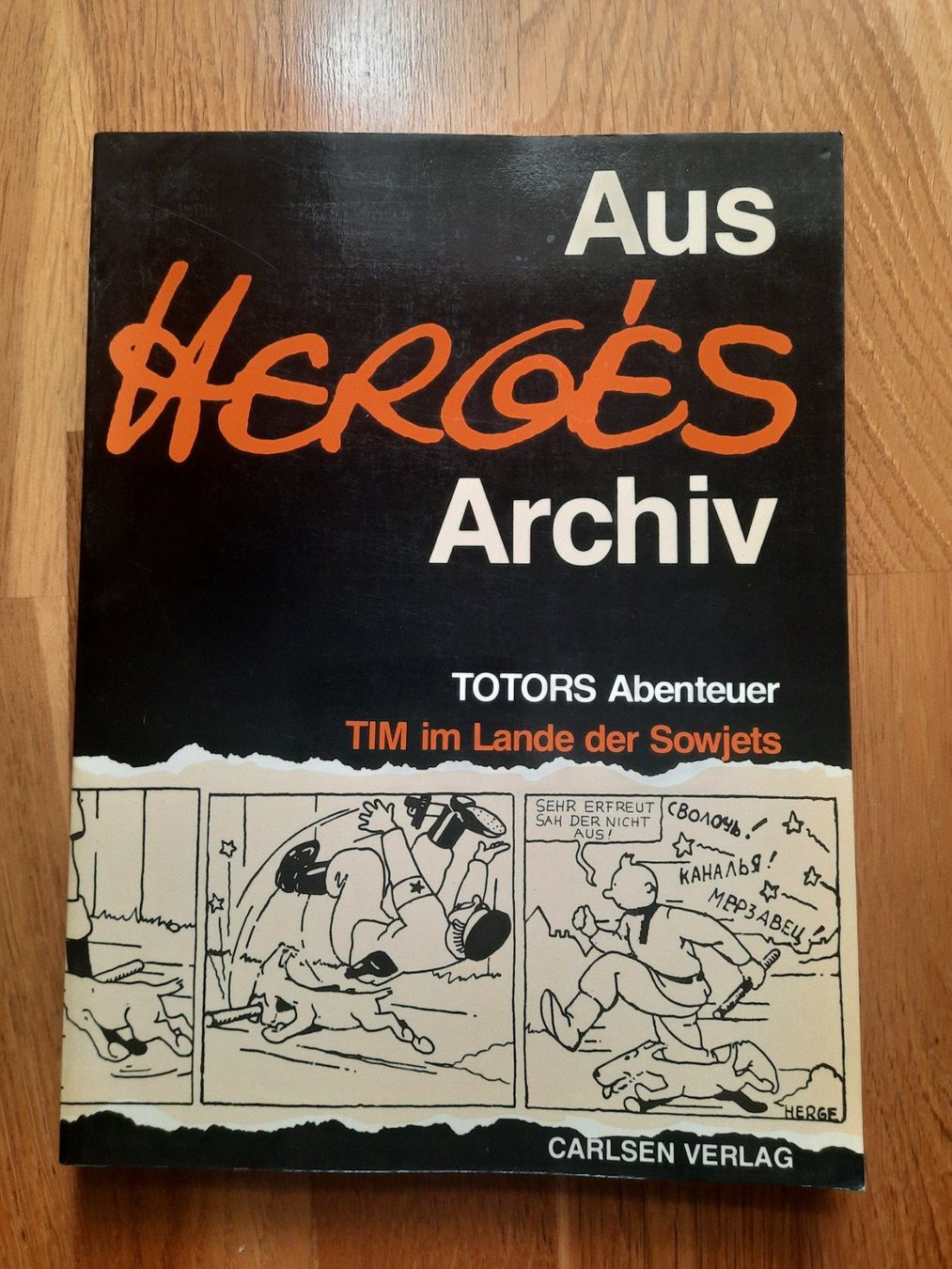 Fumetti: Tim und Struppi, Buch; aus Herges Archiv – Usato da Luzern venduto da Namruk01